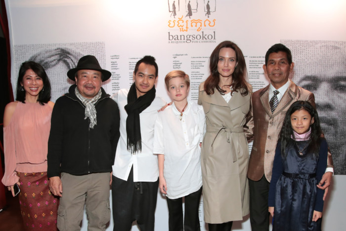 Angelina Jolie Attends Bangsokol: A Requiem for Cambodia at BAM (Brooklyn Academy of Music)