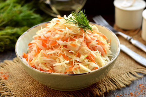 квашеная капуста хрустящая